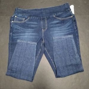 JAG JEANS NWT Nora Ankle Skinny Laser Dot Stripe high rise jeans, 20W